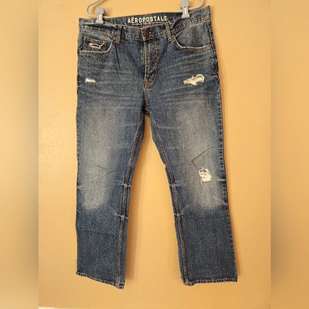 Aeropostale Ripped Denim Jeans